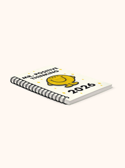 Mr. Positive x Studio Oh! 2026 Thinking Chenille Patch Planner