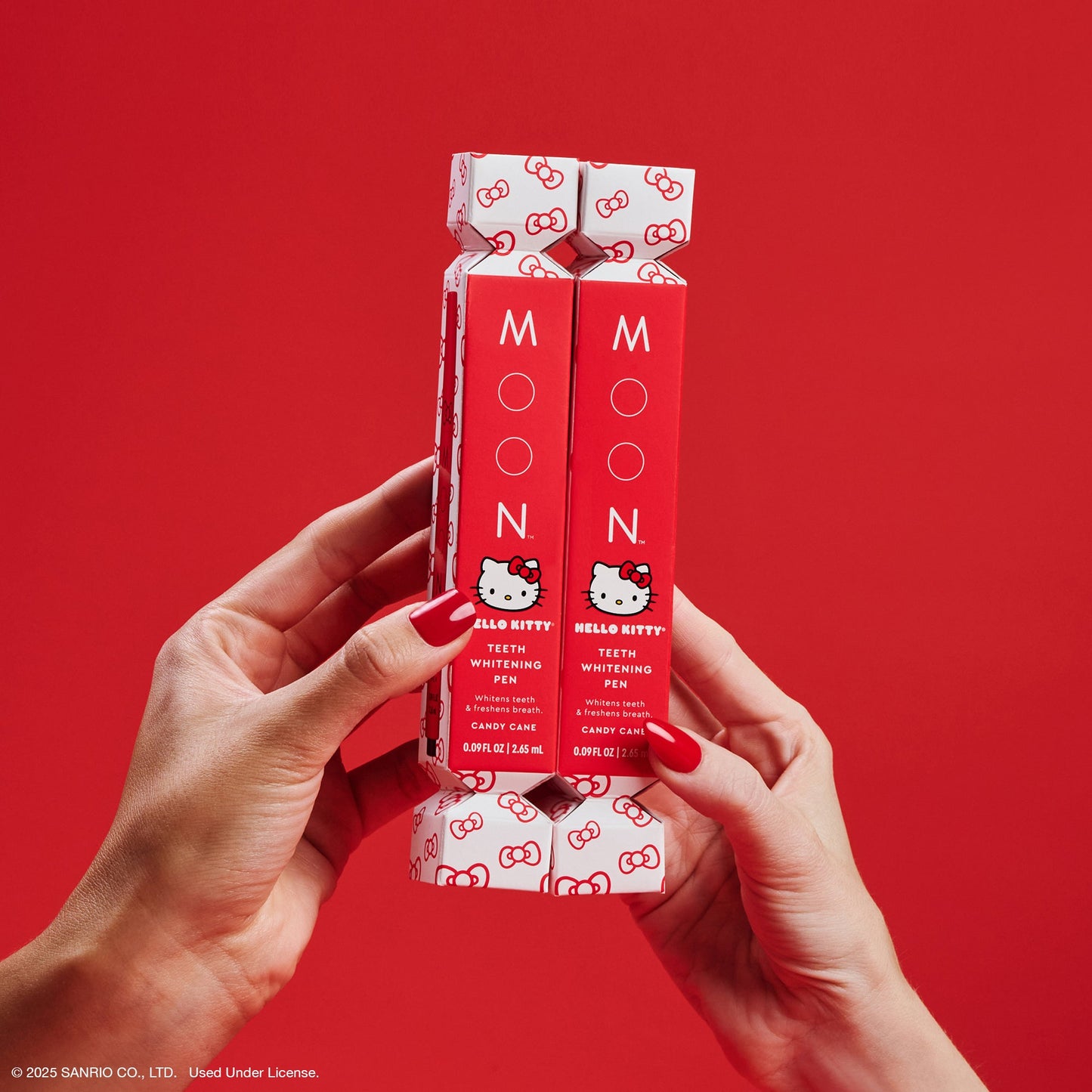 Hello Kitty x MOON Oral Beauty Whitening Pen Duo (Candy Cane)