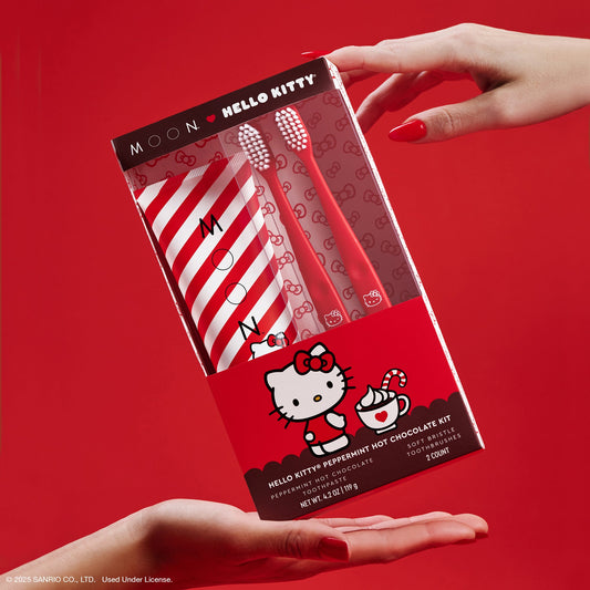 Hello Kitty x MOON Oral Beauty Peppermint Hot Chocolate Kit
