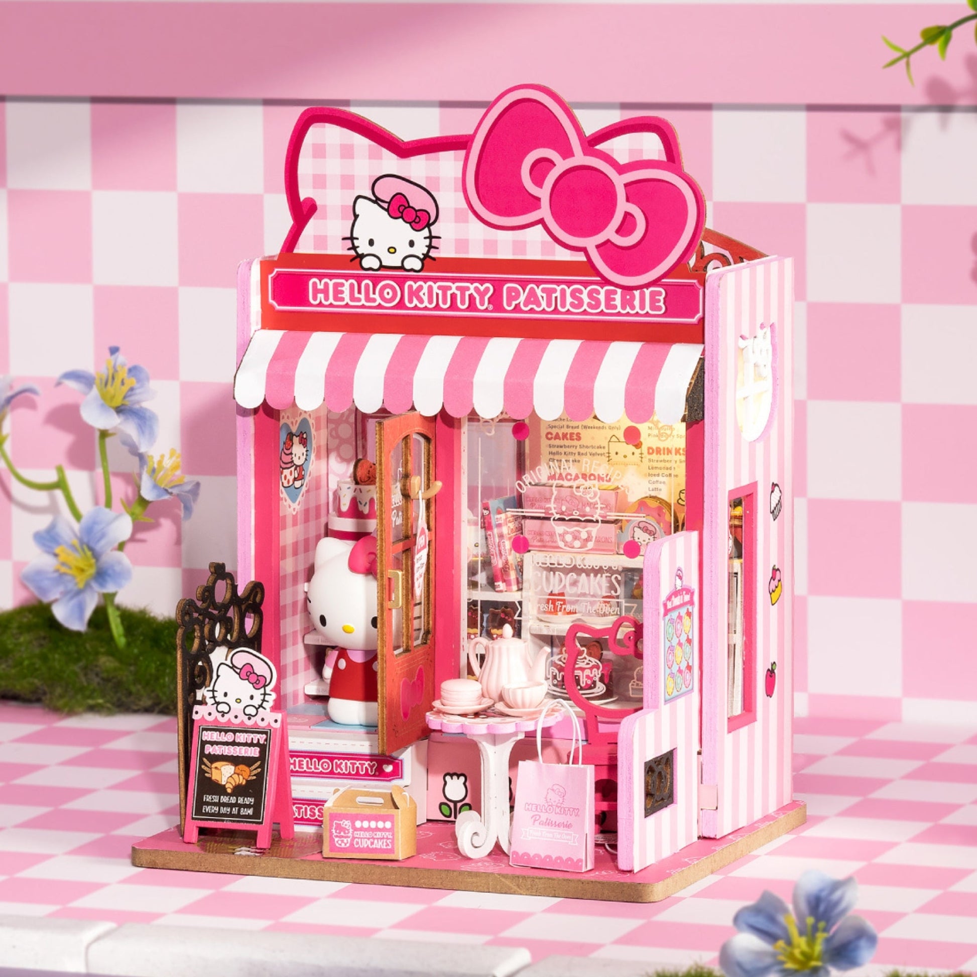 Hello Kitty Patisserie DIY Miniature House Kit