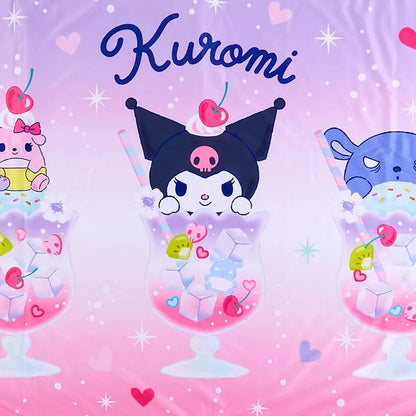 Kuromi Lap Blanket (Soda Float Series)