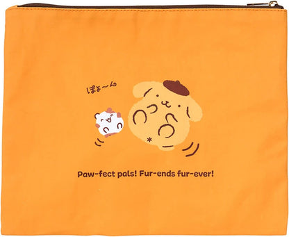 Pompompurin 2-Piece Pouch Set (Friendship Time Series)