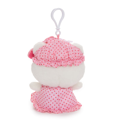 Hello Kitty Plush Mascot Clip (Nightcap Series)
