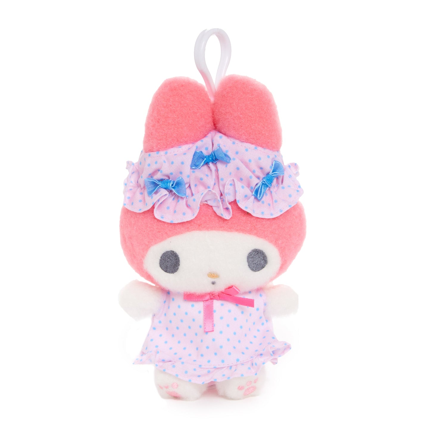 My Melody Plush Mascot Clip (Nightcap Series)