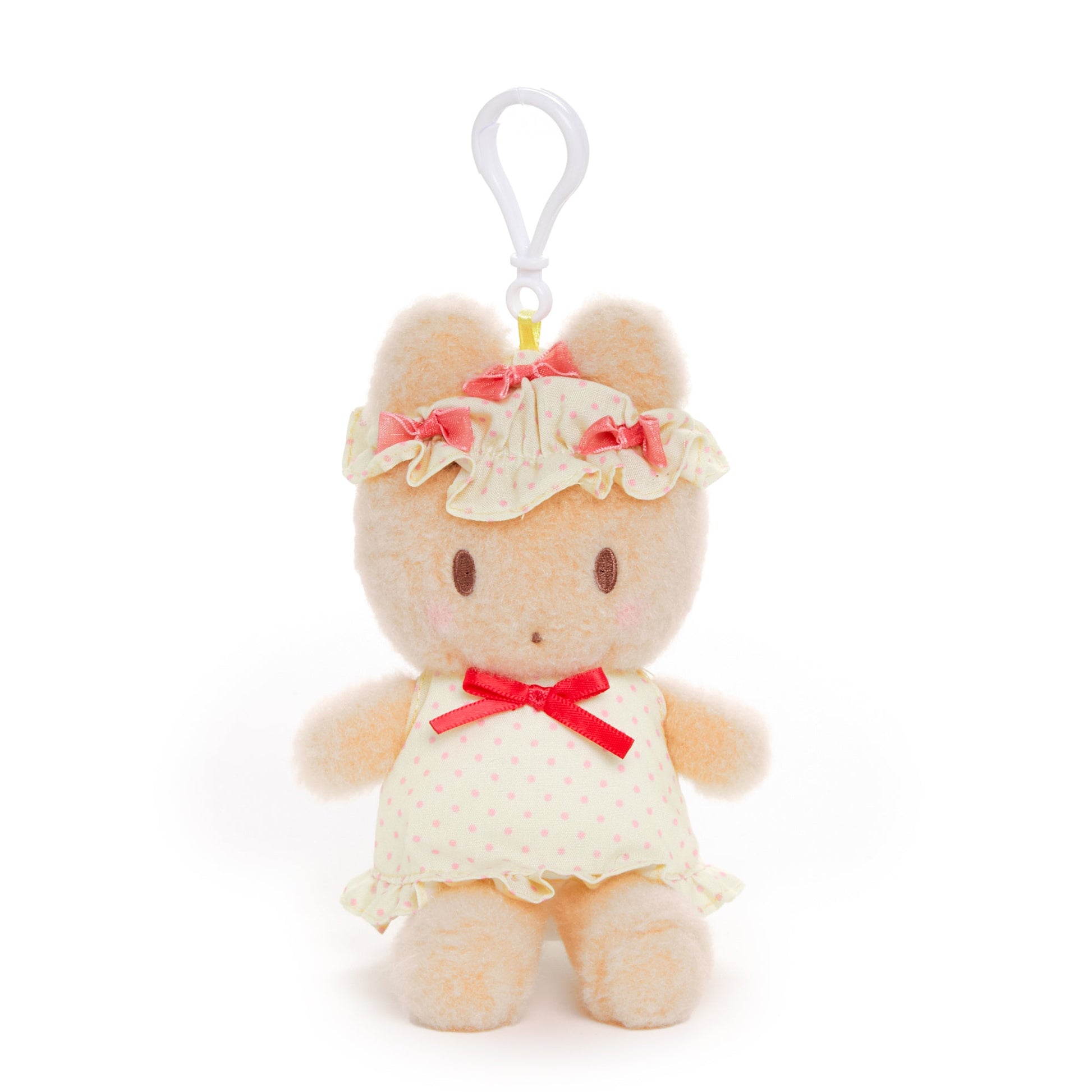 Marron Cream Plush Mascot Clip (Nightcap Series)