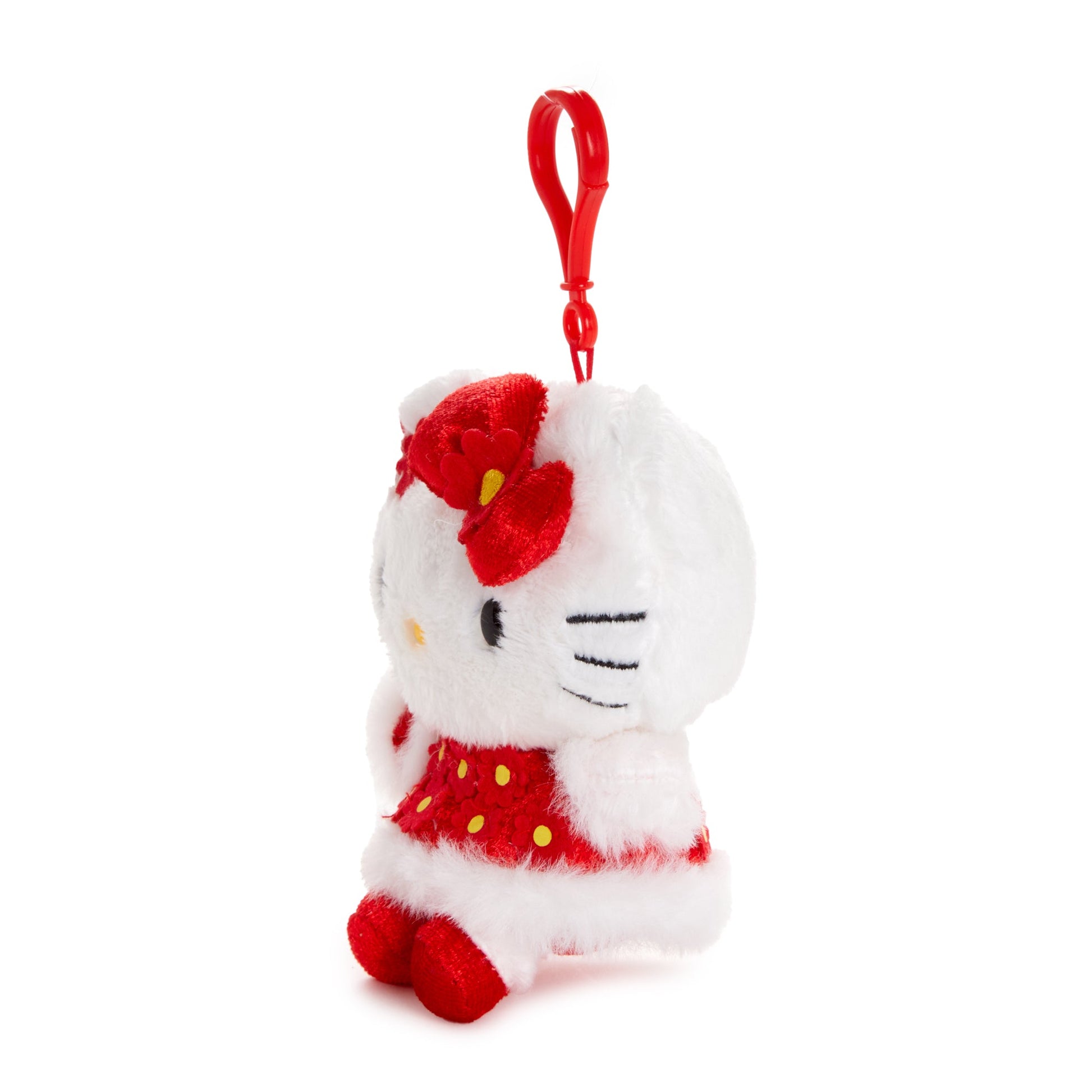 Hello Kitty Plush Mascot Clip (Floral LNY Series)