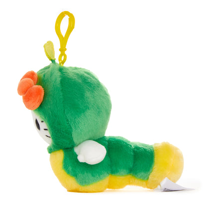 Hello Kitty Caterpillar Plush Mascot Clip (Love Bug Series)