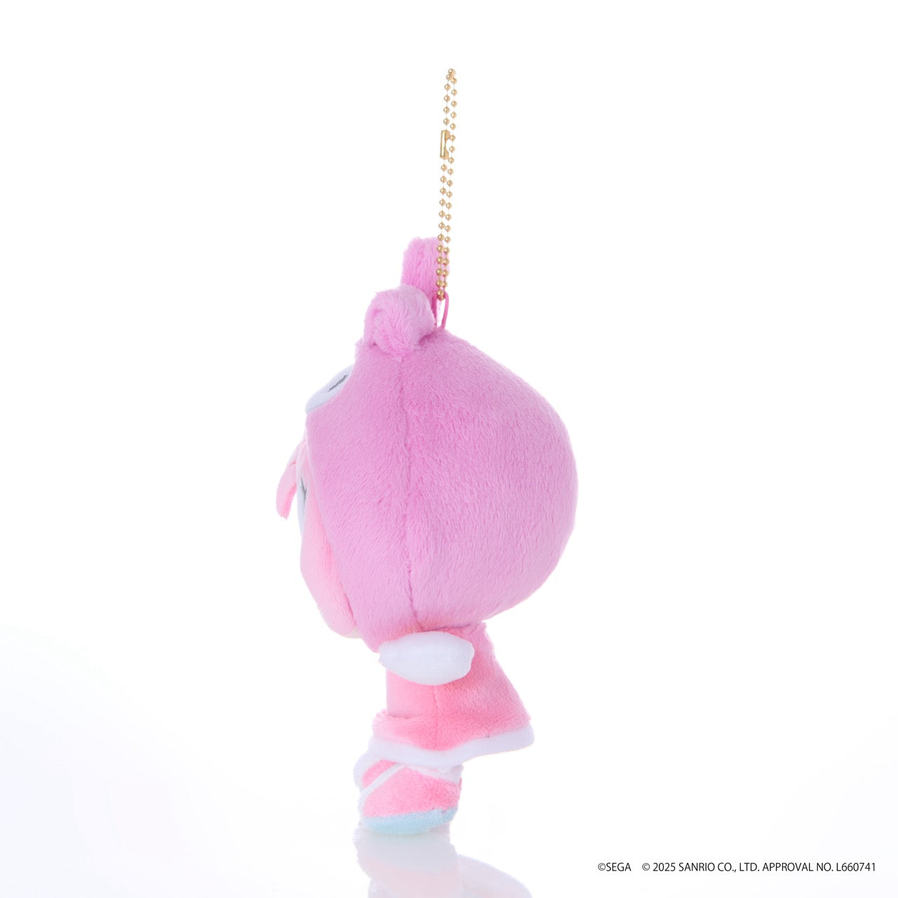 SONIC & FRIENDS x Hello Kitty and Friends Plush Mascot Keychain (Amy x My Melody)