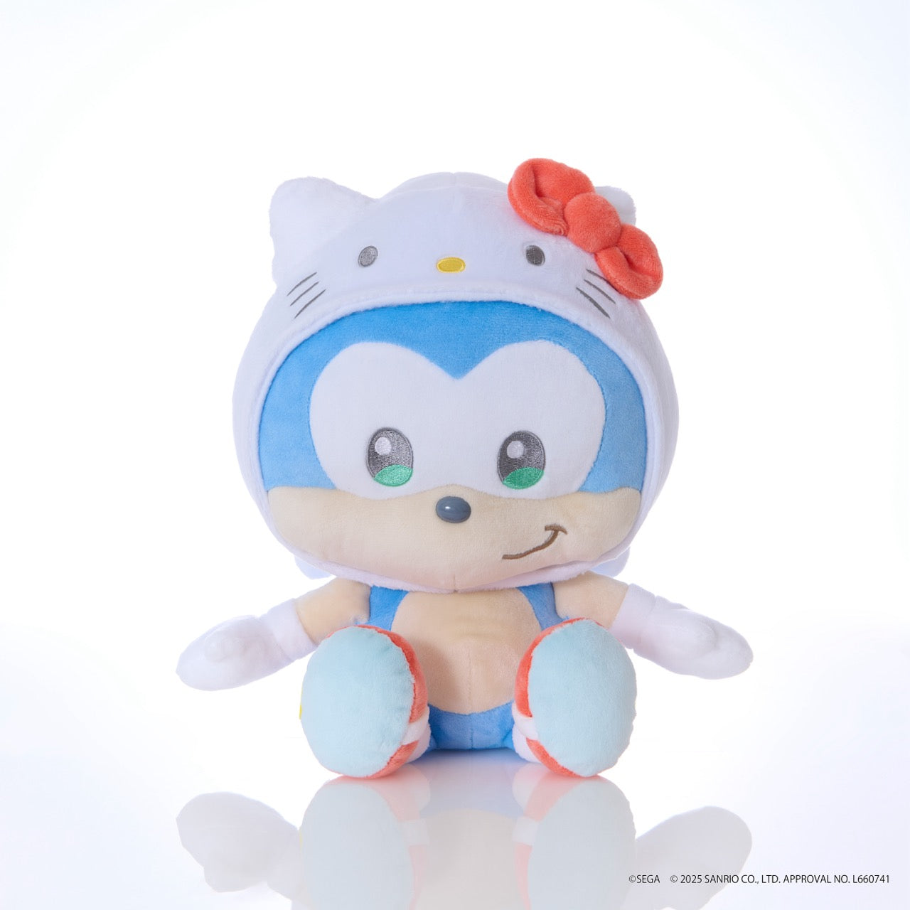 SONIC & FRIENDS x Hello Kitty and Friends 8" Plush (Sonic x Hello Kitty)