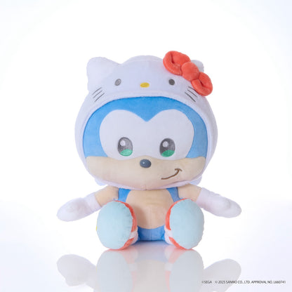 SONIC & FRIENDS x Hello Kitty and Friends 8" Plush (Sonic x Hello Kitty)