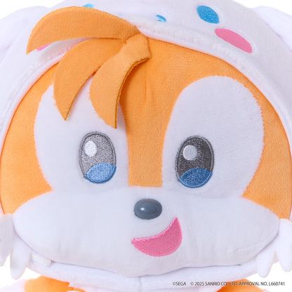 SONIC & FRIENDS x Hello Kitty and Friends 8" Plush (Tails x Cinnamoroll)