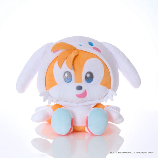 SONIC & FRIENDS x Hello Kitty and Friends 8" Plush (Tails x Cinnamoroll)