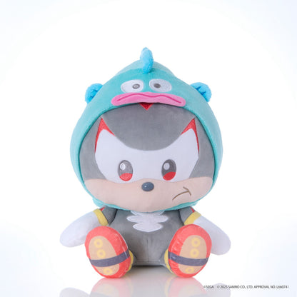 SONIC & FRIENDS x Hello Kitty and Friends 8" Plush (Shadow x Hangyodon)