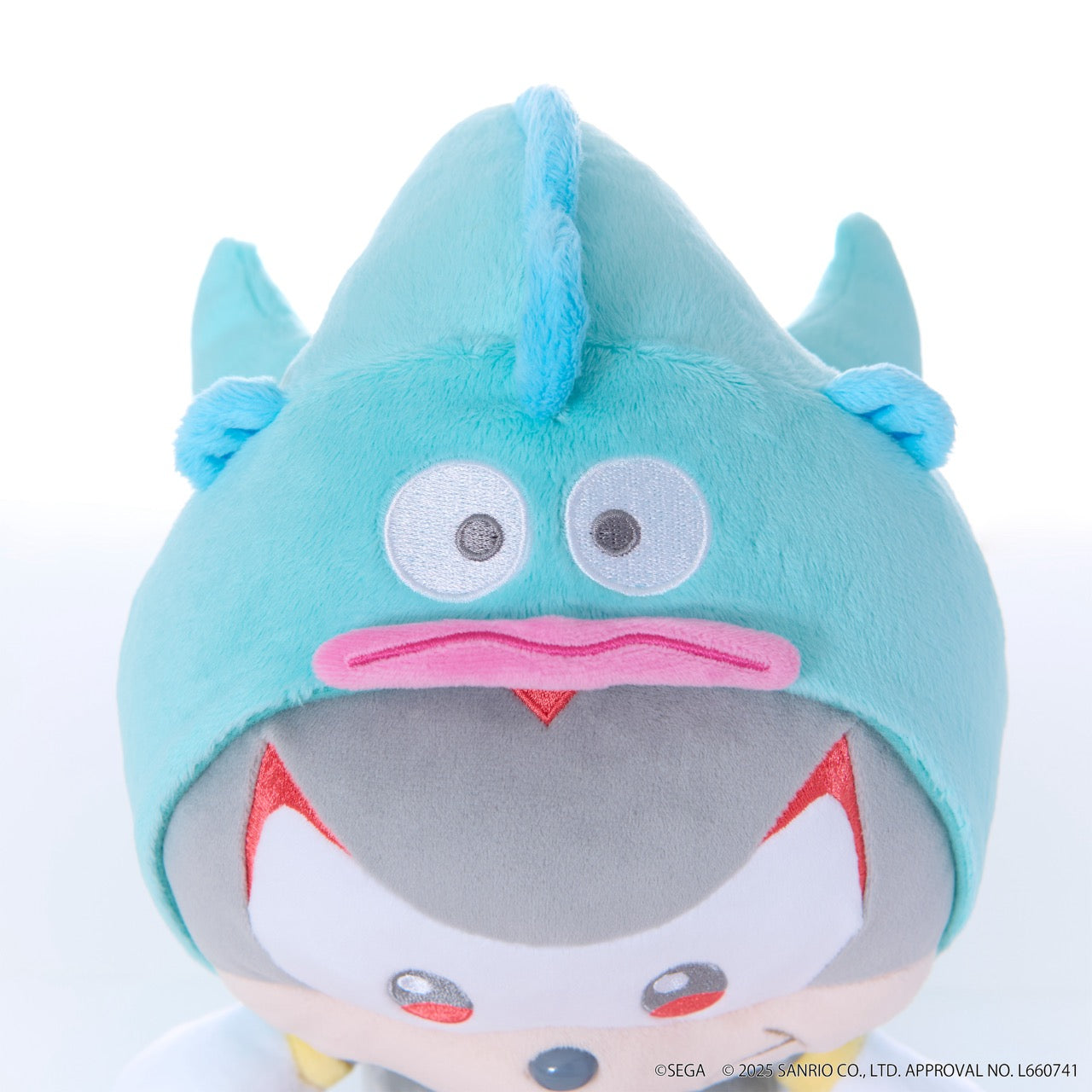 SONIC & FRIENDS x Hello Kitty and Friends 8" Plush (Shadow x Hangyodon)