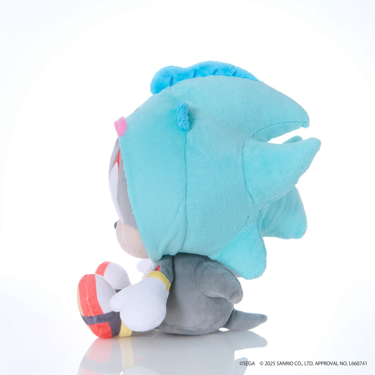 SONIC & FRIENDS x Hello Kitty and Friends 8" Plush (Shadow x Hangyodon)