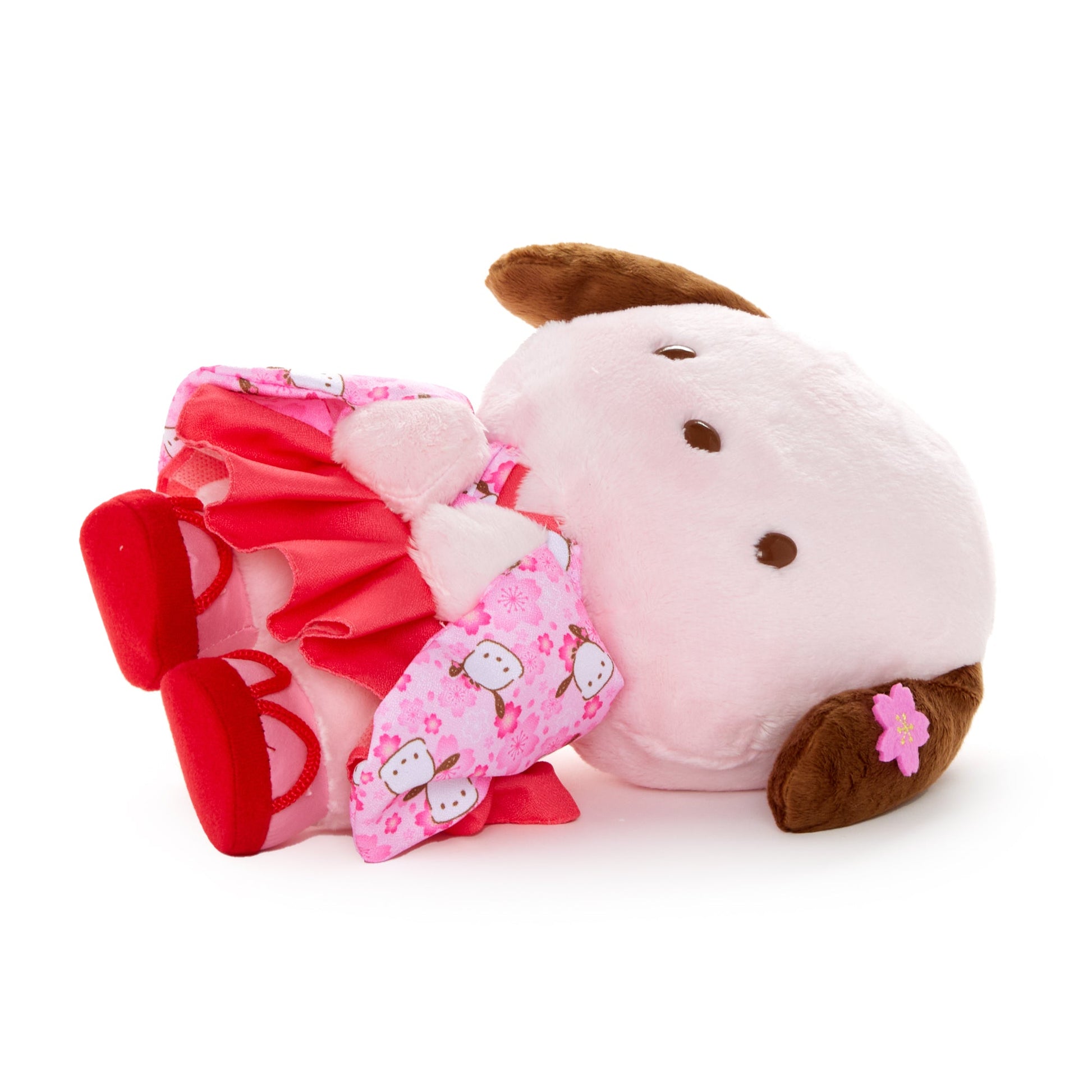 Pochacco 10” Pink Standing Plush (Spring Kimono Series)