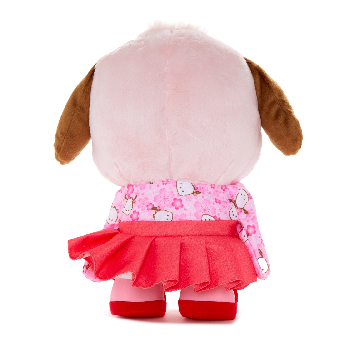 Pochacco 10” Pink Standing Plush (Spring Kimono Series)