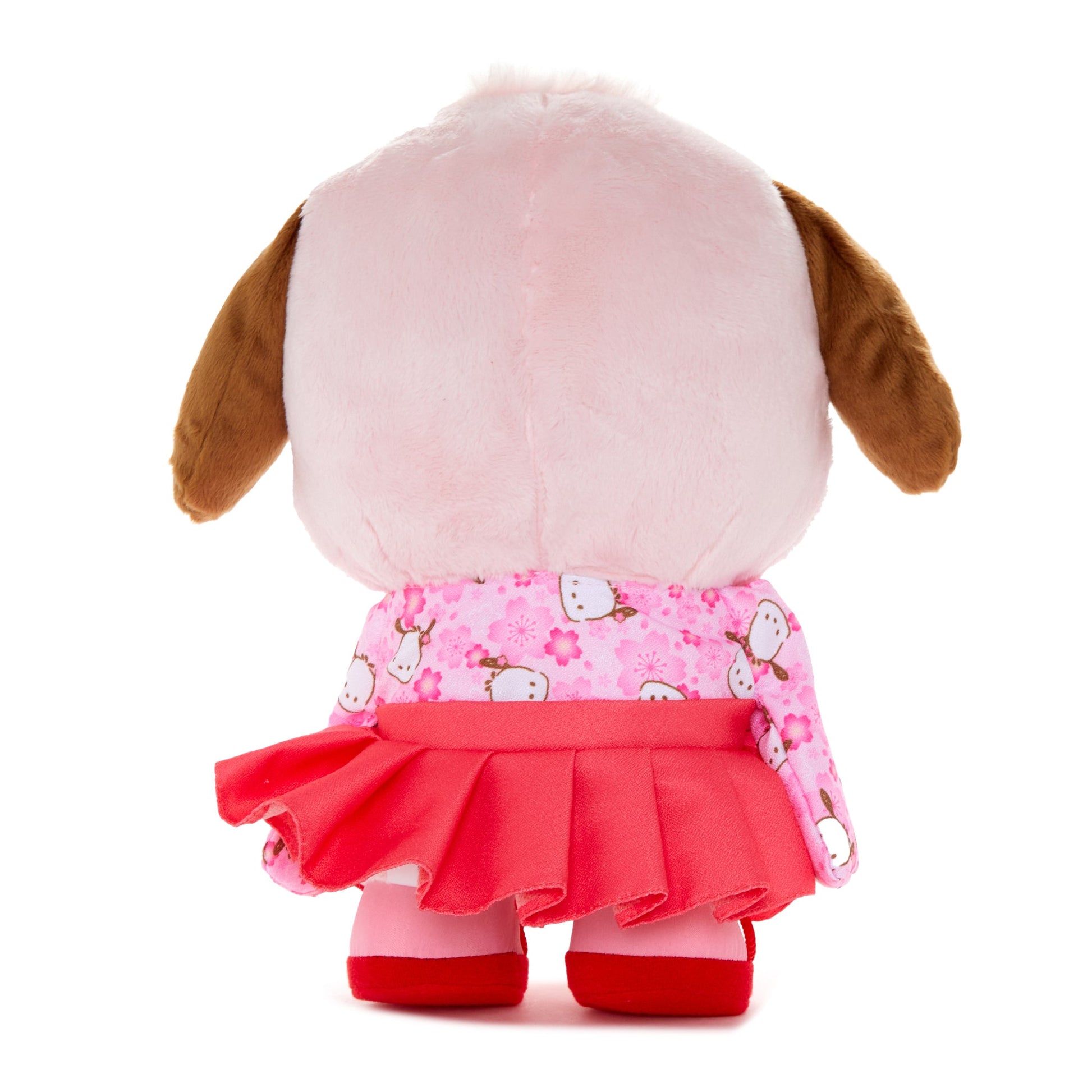 Pochacco 10” Pink Standing Plush (Spring Kimono Series)