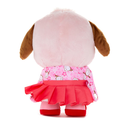 Pochacco 10” Pink Standing Plush (Spring Kimono Series)