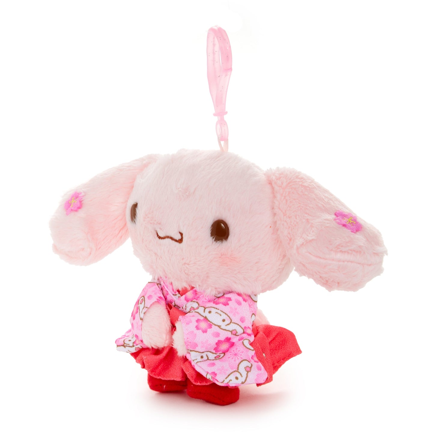 Cinnamoroll Plush Mascot Clip (Spring Kimono Series)