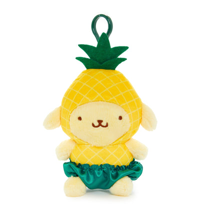 Pompompurin Pineapple Plush Mascot Clip (Fruit & Veggie Series)