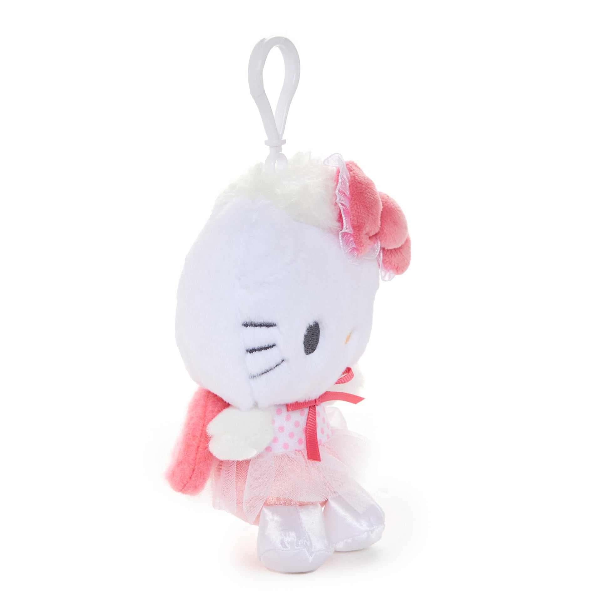 Hello Kitty Plush Mascot Clip (Ballerina Angel Series)