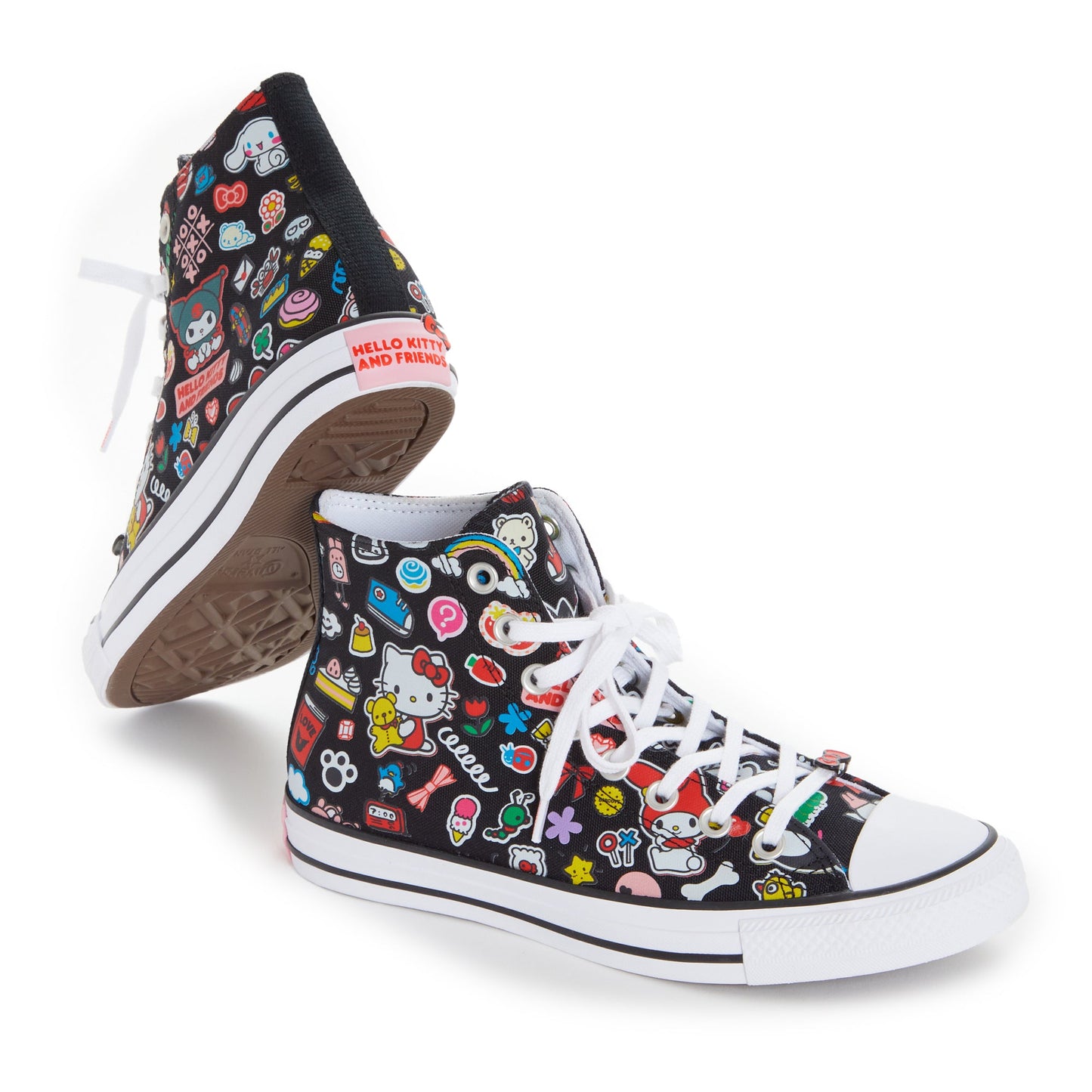 Converse x Hello Kitty and Friends Chuck Taylor All Star Hi-Top Sneaker (Adult - Black)
