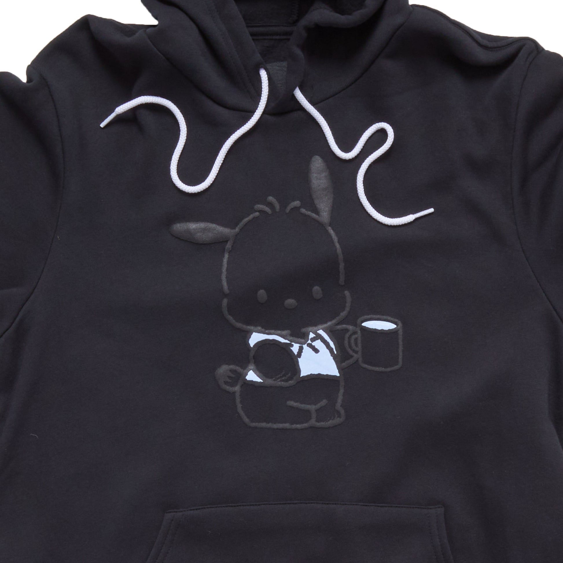Pochacco Adult Big Mug Hoodie (Charcoal)