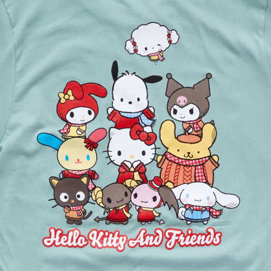 Cinnamoroll Adult Sweater Weather Tee (Light Green)