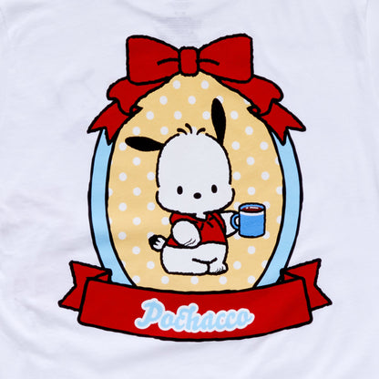Pochacco & Pi-Chan Adult Tee (White)