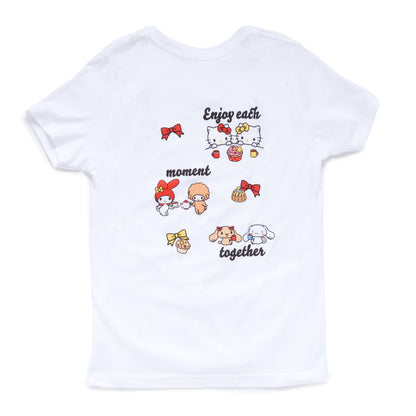 Hello Kitty and Friends Big Kids Thankful For Friends Tee (White)