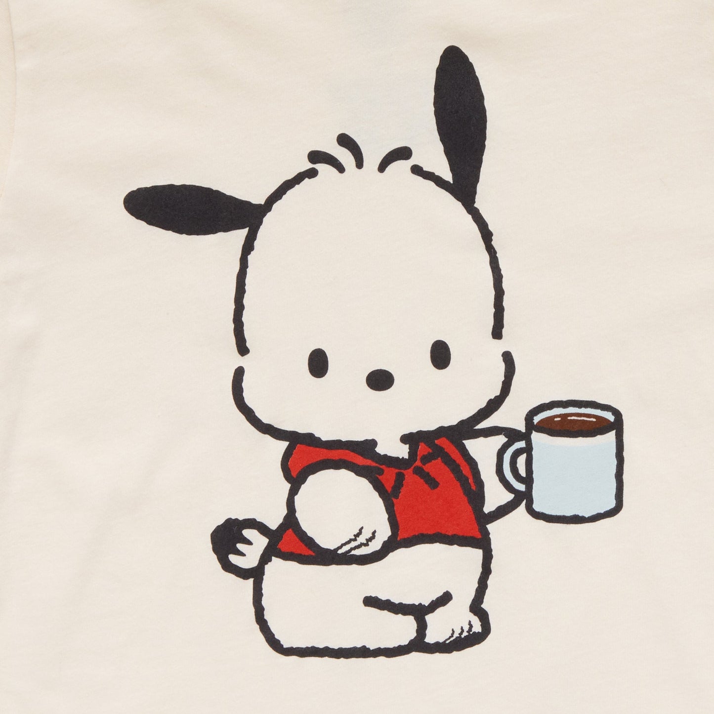 Pochacco Toddler Mug Tee (Ivory)