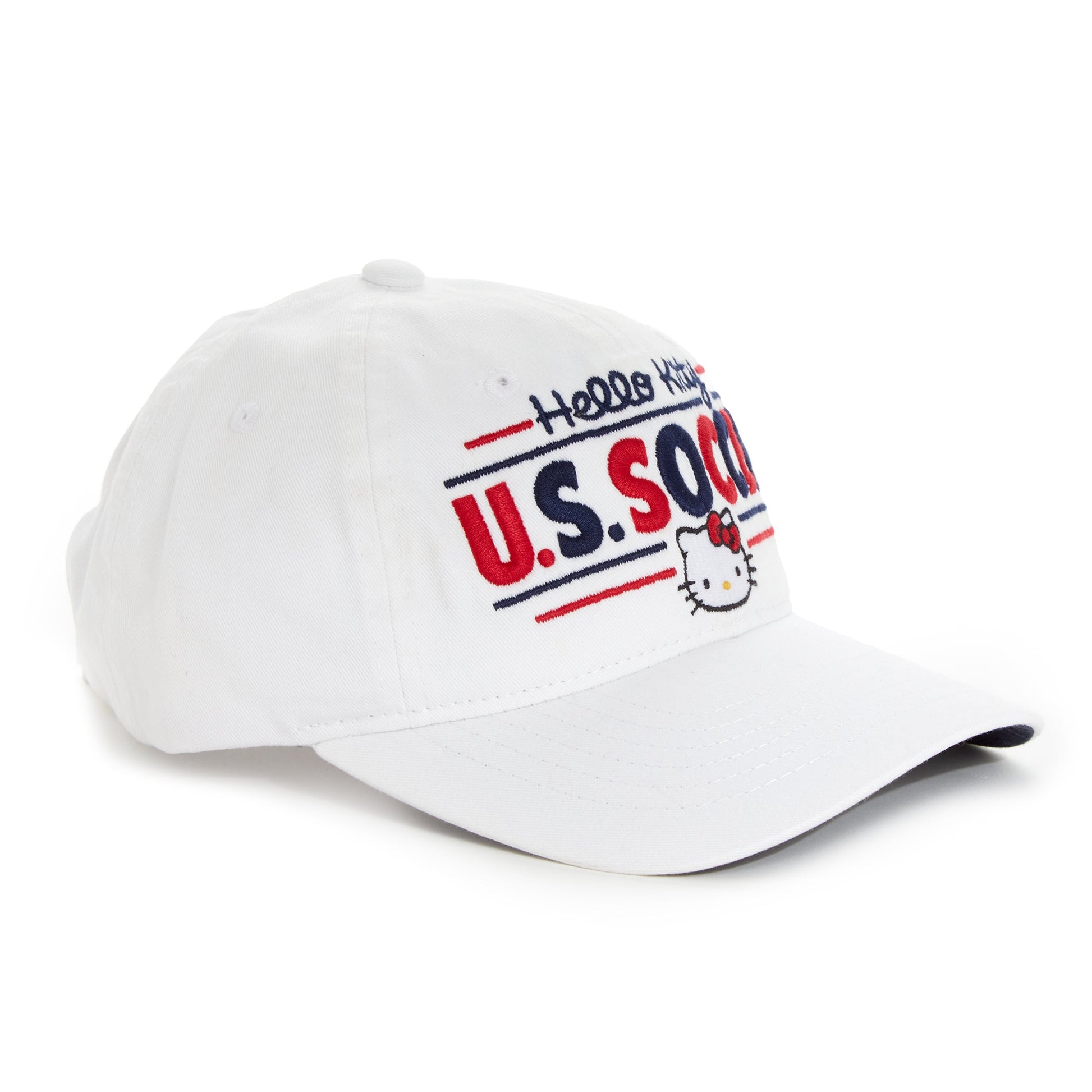 Hello Kitty x USWNT Logo Cap (White)