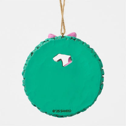 Hello Kitty & Friends Holiday Wreath Ornament (Jim Shore Sanrio Collection)