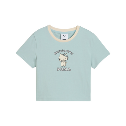 Hello Kitty x PUMA Graphic Baby Tee (Modern Mint)