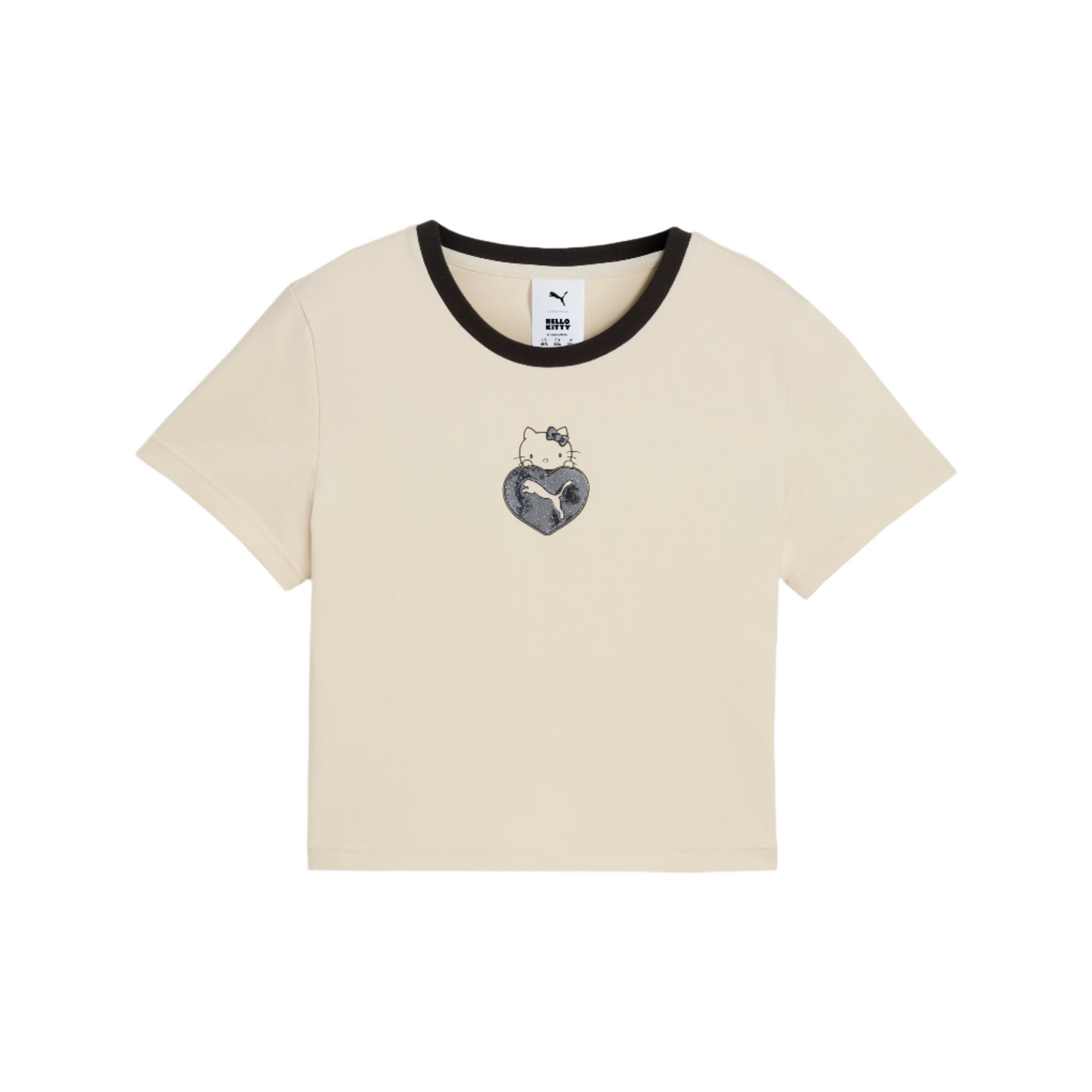 Hello Kitty x PUMA Graphic Baby Tee (Alpine Snow)