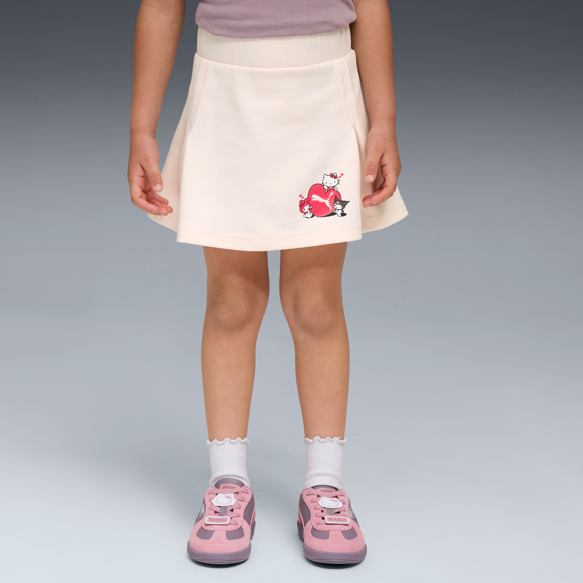 Hello Kitty and Friends x PUMA Kids Pleated Skirt (Jasmine Flower)