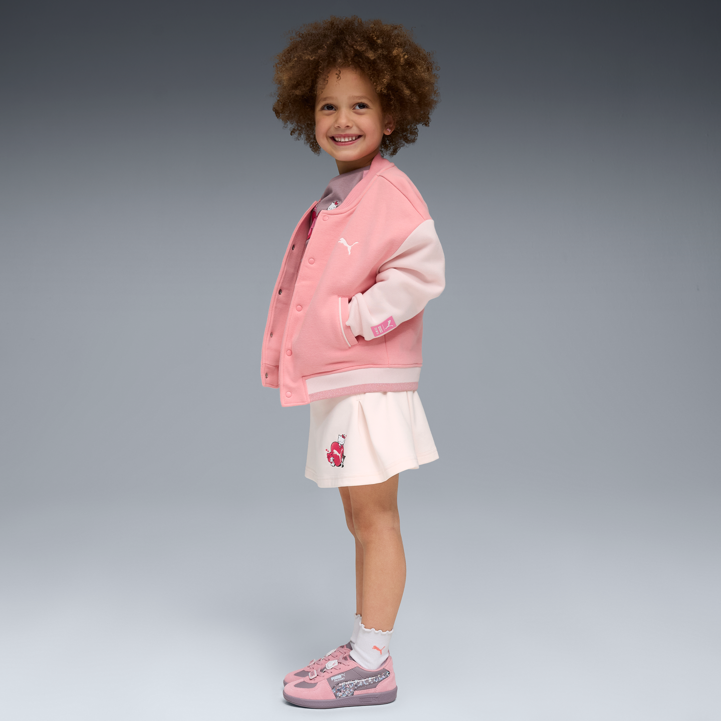 Hello Kitty and Friends x PUMA Kids Pleated Skirt (Jasmine Flower)