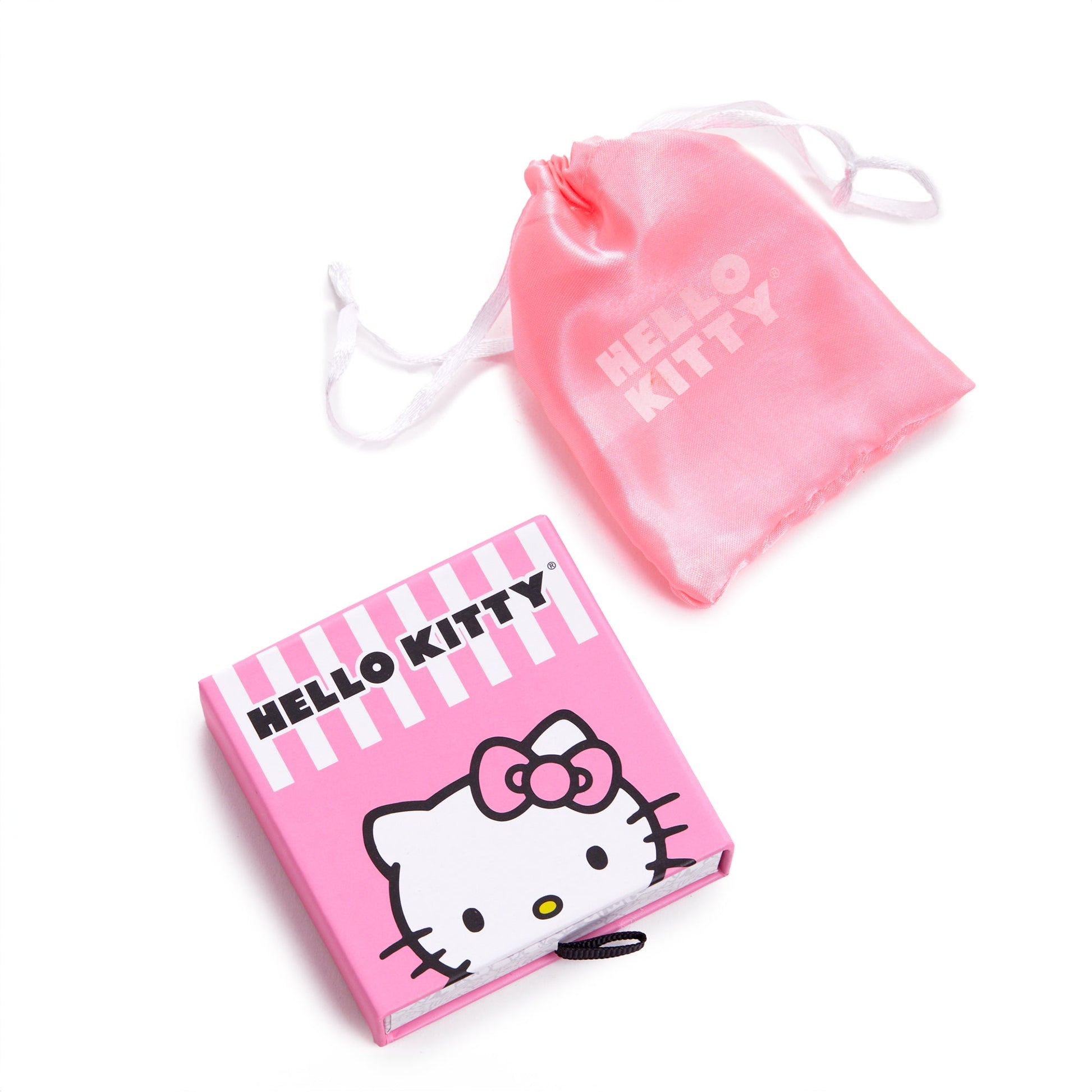 Hello Kitty Gold Plated Sparkle Bow Bracelet