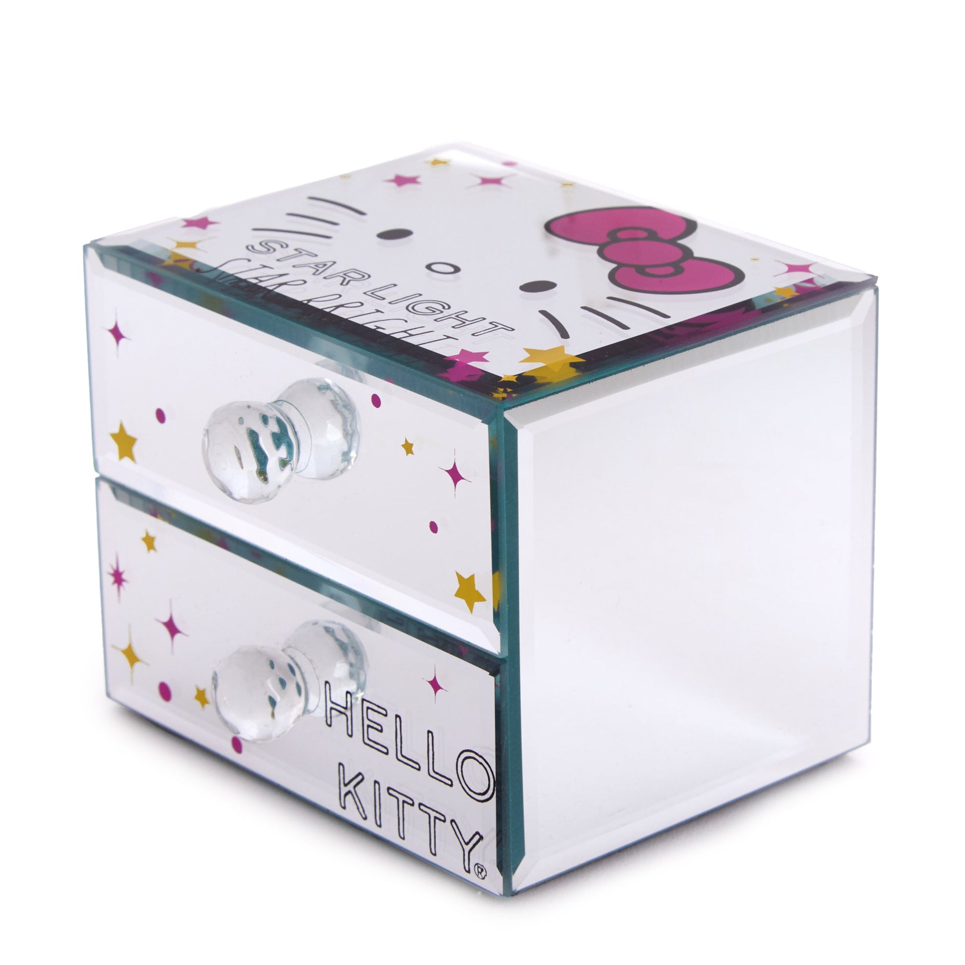 Hello Kitty Mirrored Compact Jewelry Box