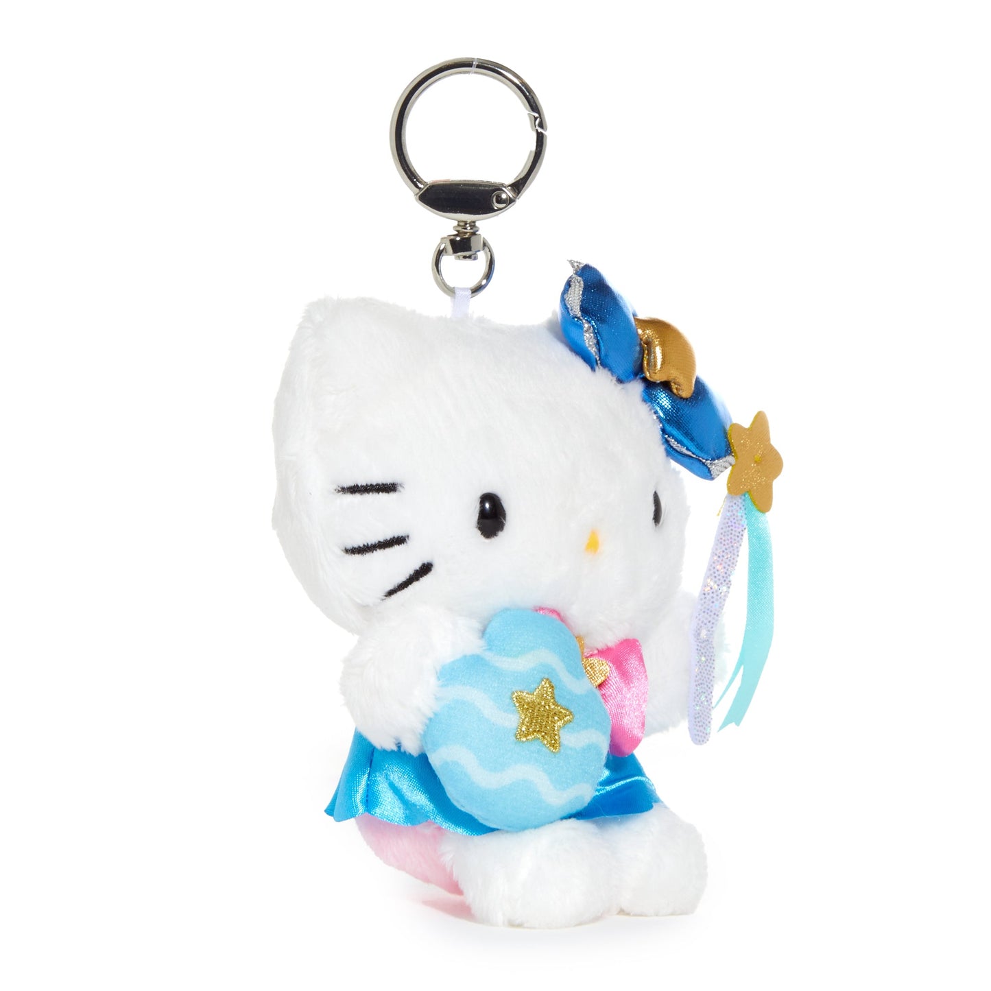 Hello Kitty Aquarius Plush Keychain Mascot (Zodiac Series)