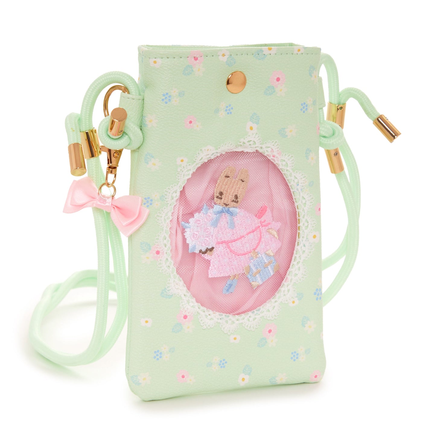 Marron Cream Crossbody Phone Bag (Bon Voyage Series)