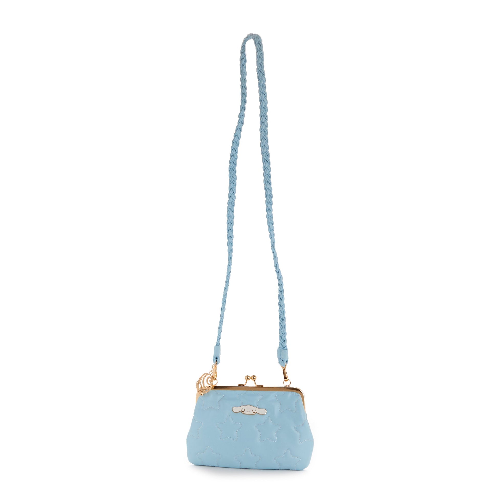Cinnamoroll 2-Way Quilted Kiss Knob Handbag