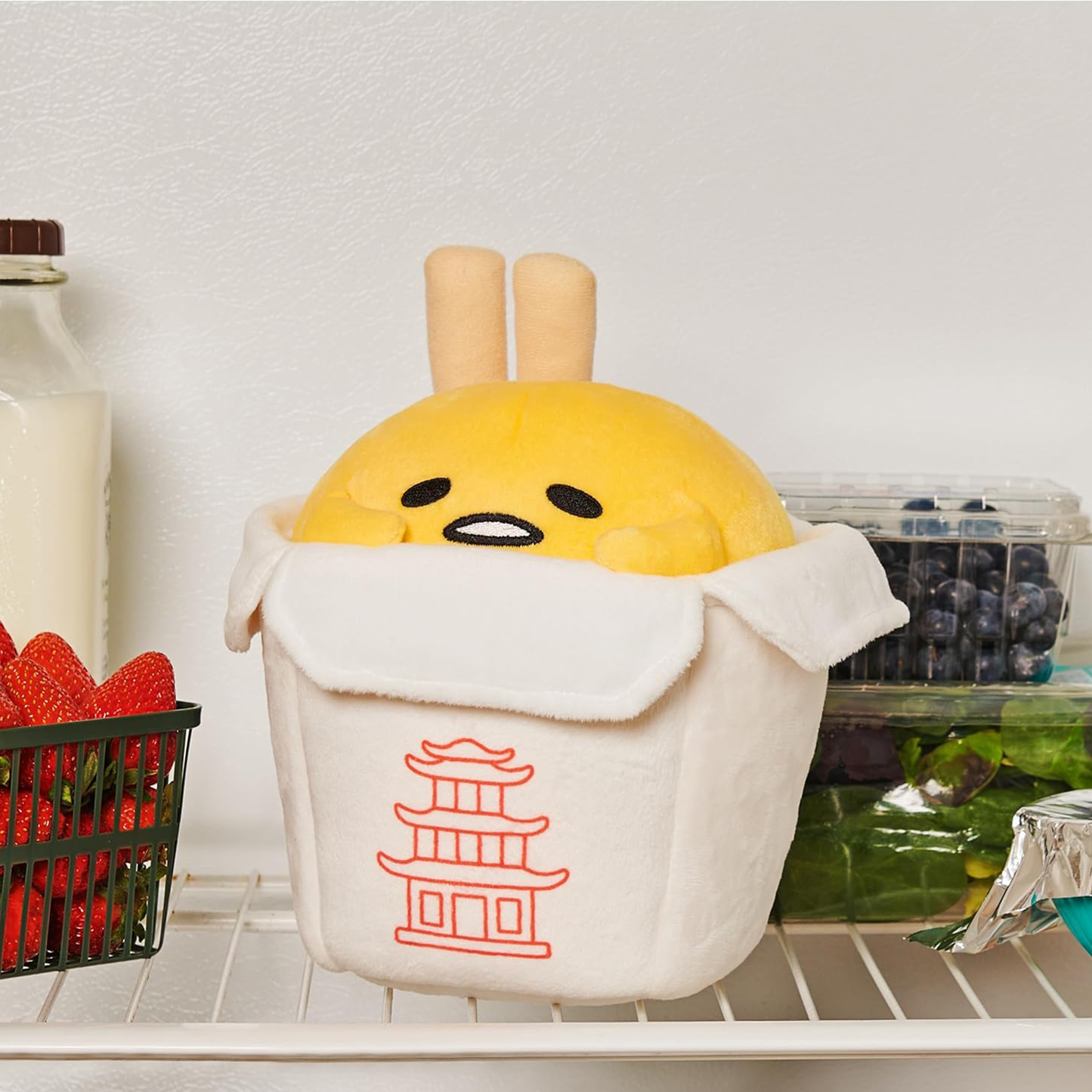 Gudetama Takeout 10" Plush