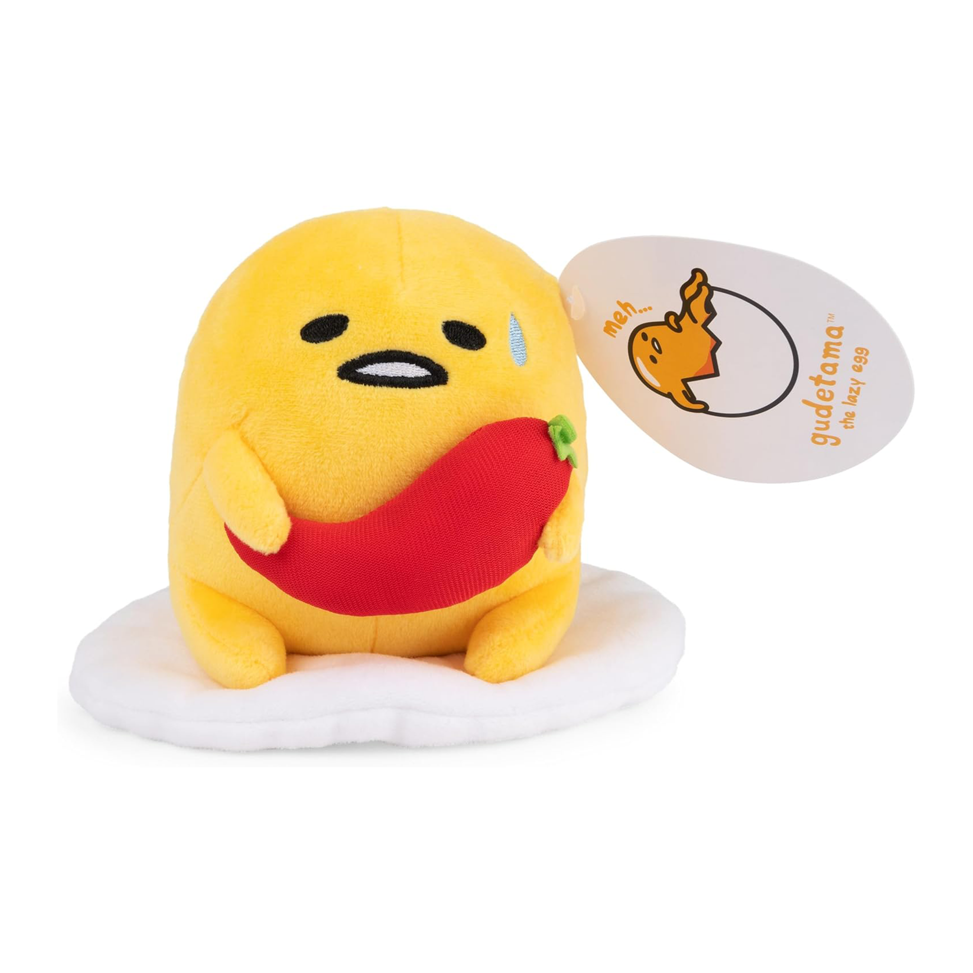 Gudetama Mascot Plush (Spicy)