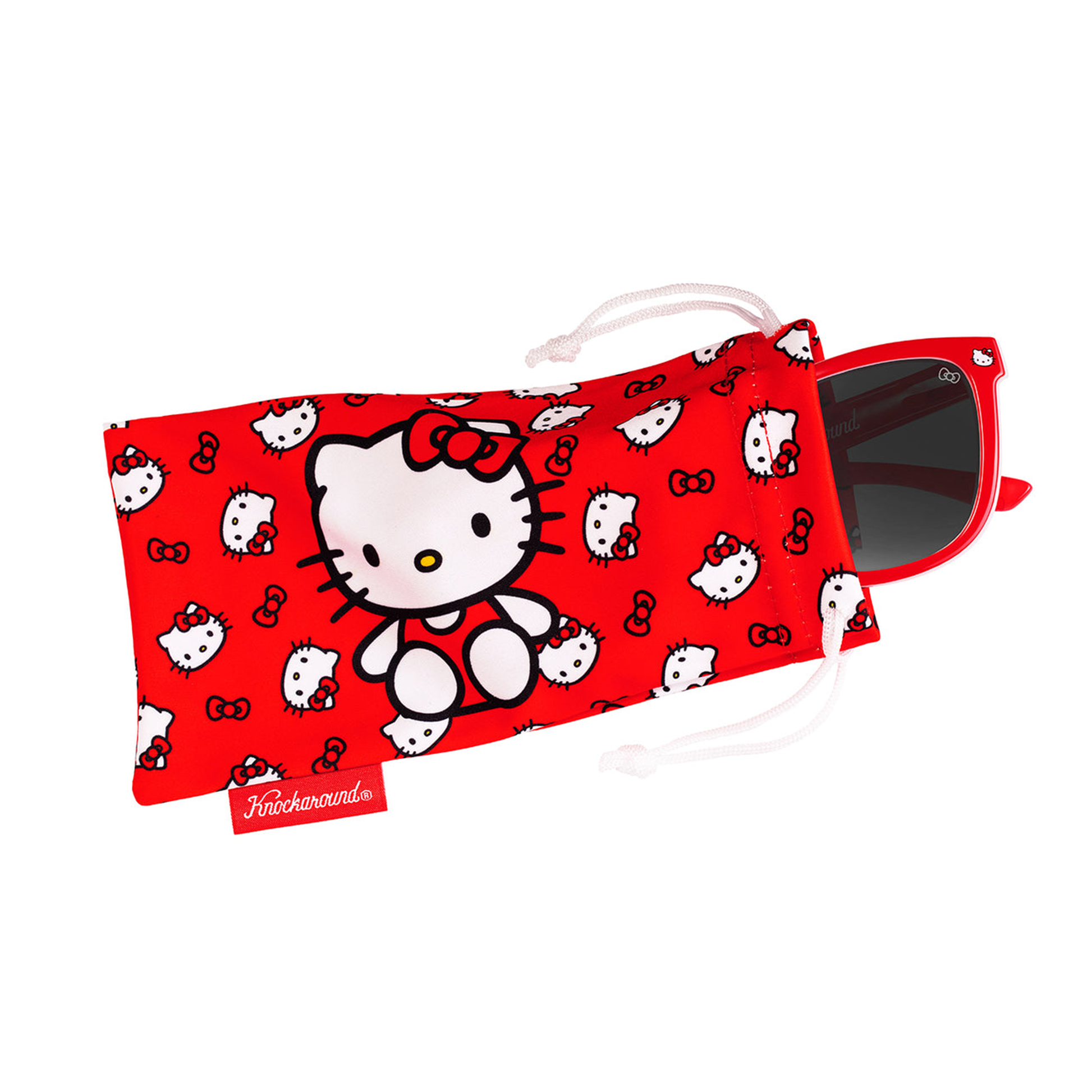 Hello Kitty x Knockaround Classic Red Sunglasses (Premiums)