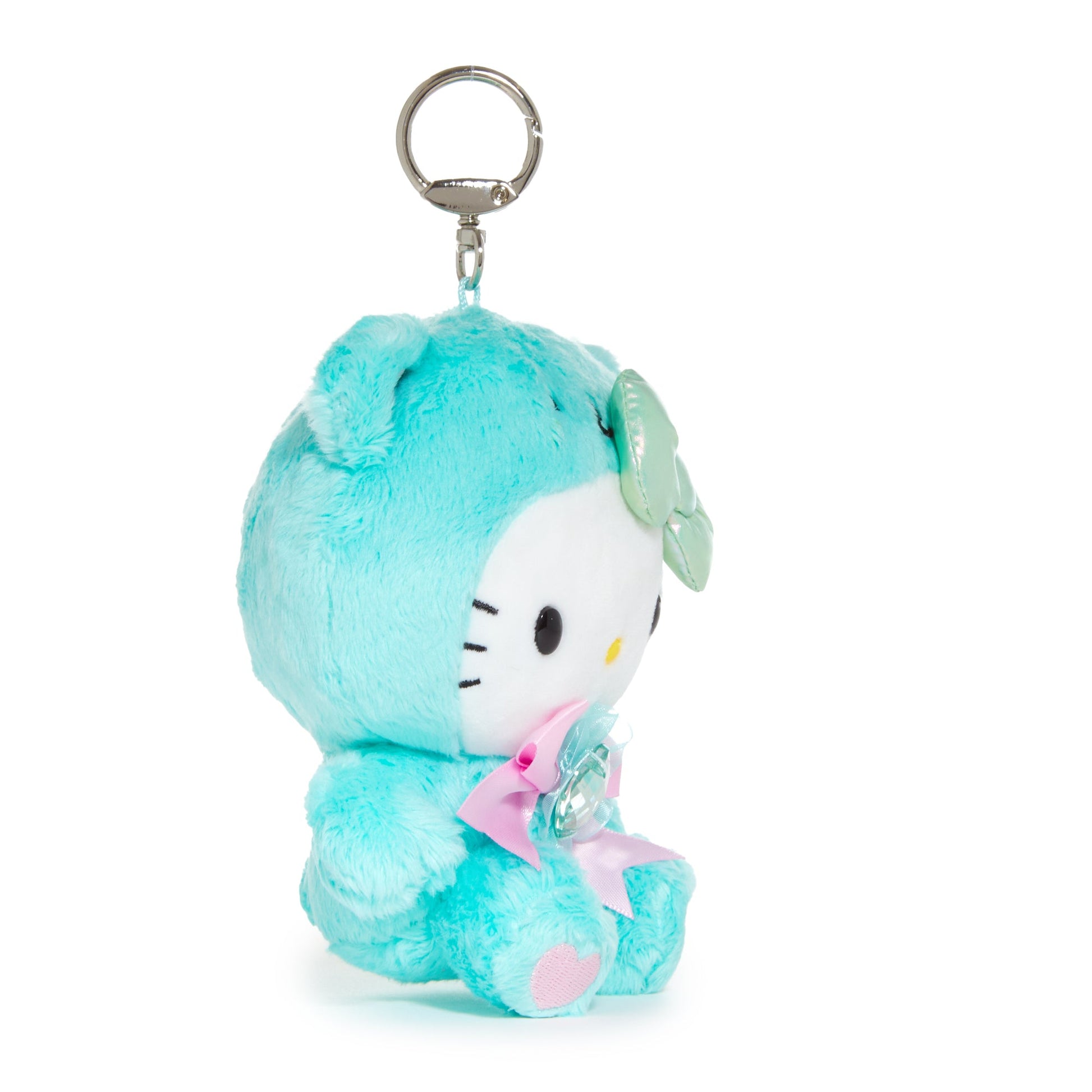 Hello Kitty Birthstone Mascot Keychain (May-Emerald)