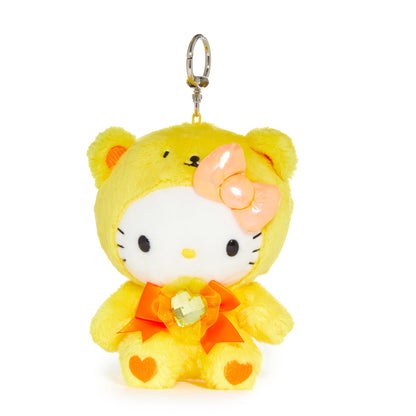 Hello Kitty Birthstone Mascot Keychain (Nov-Topaz)