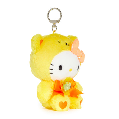Hello Kitty Birthstone Mascot Keychain (Nov-Topaz)