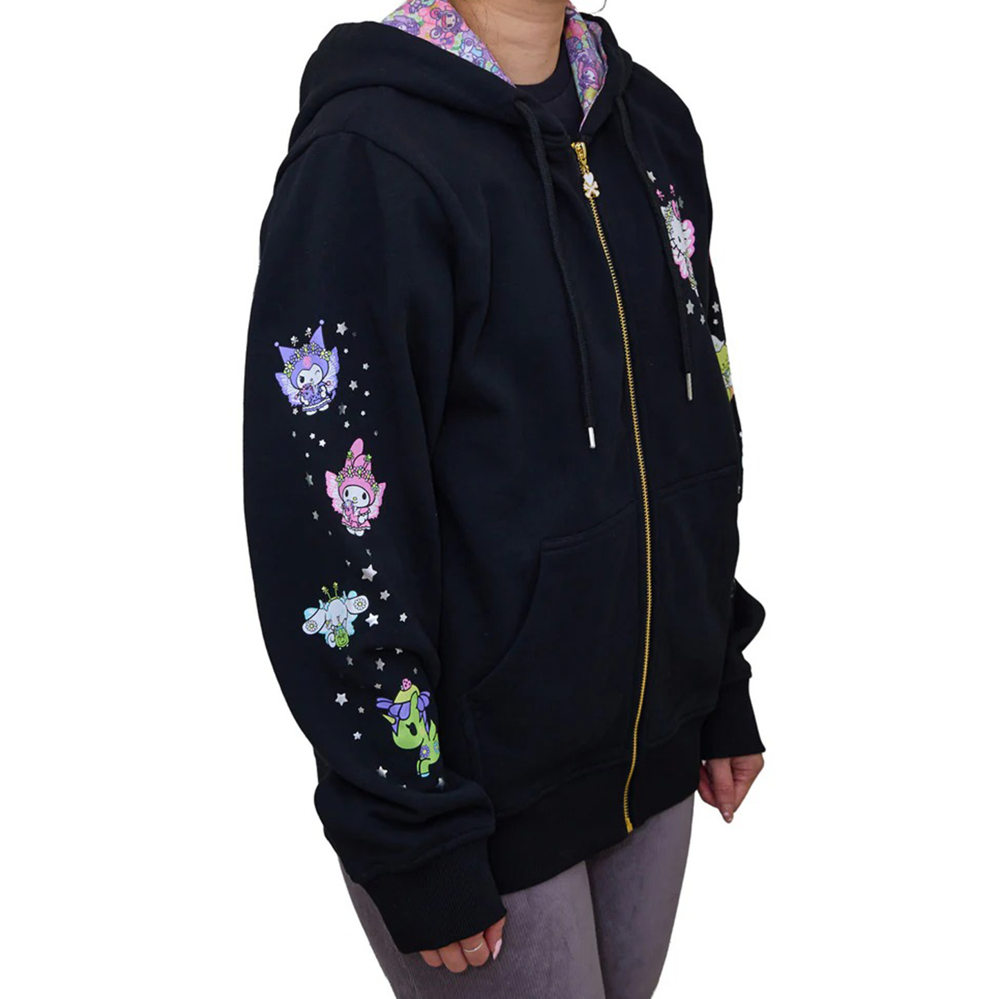 Hello Kitty and Friends x Tokidoki Winged Friends Hoodie (Butterfly Garden)